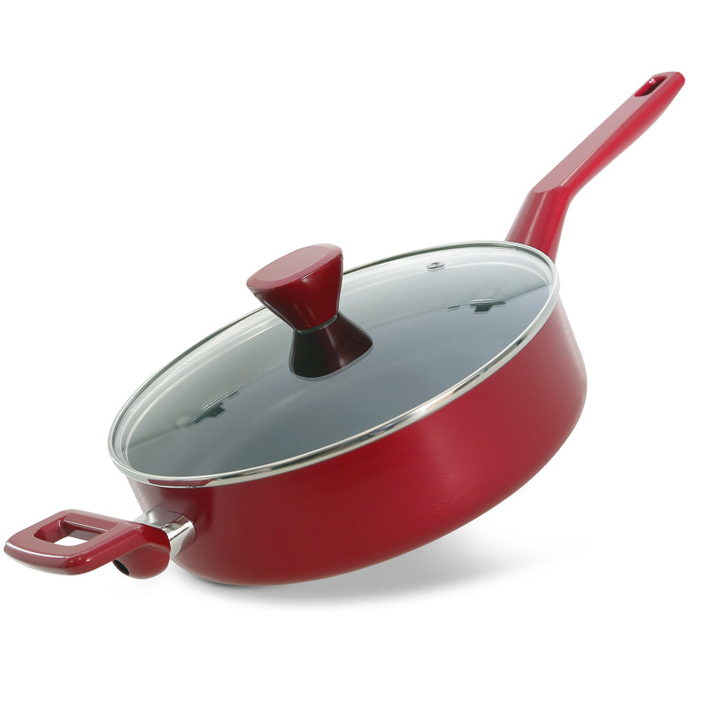 NutriChef 3 qt. Aluminum Non-Stick Soup Pot