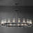 Dhreej 20 - Light 60''Glass LED Wagon Wheel Chandelier-1510737619