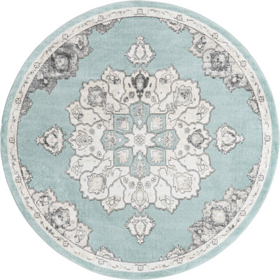 Tapis bleu traditionnel Traditional Troayurgh