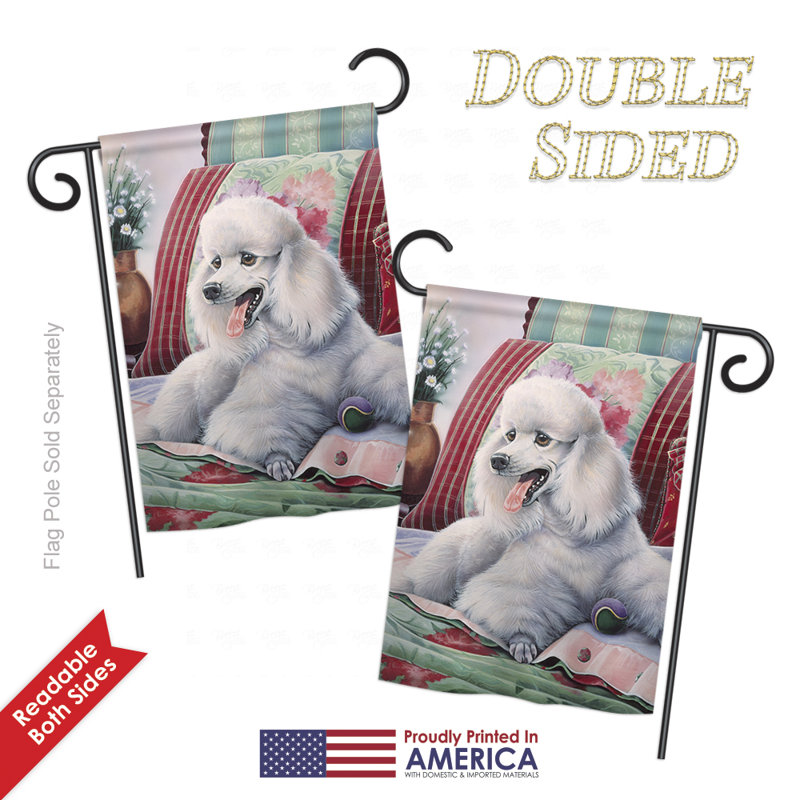Double Sided Polyester Animal Garden Flag, 18.5" H x 13" W