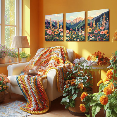 3 Piece Wrapped Canvas Print