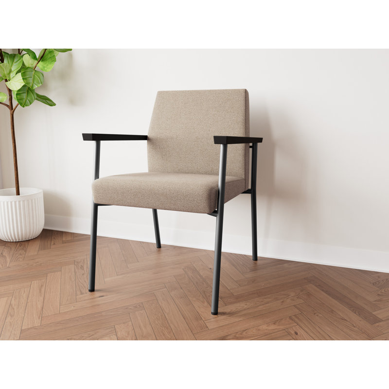 Lesro Chaise d'invité Mystic, Gris anthracite, Limon Archetype