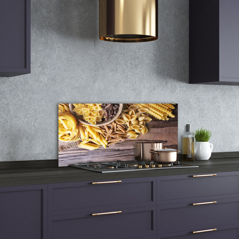 50cm W x 100cm L Glass Peel and Stick Panel