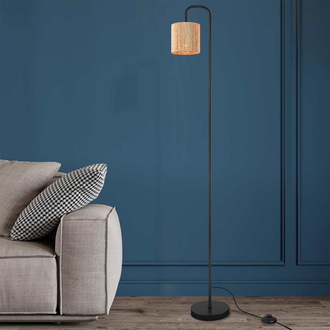 158.49Cm Black Traditional Floor Lamp