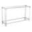 Charleston 52'' Glass Top Console Table
