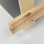Tablette 15 po x 17,8 po x 18 po à 3 couches en bois, idéale pour l'organisation de garde-manger, les grandes surfaces, les épiceries et le support de concession