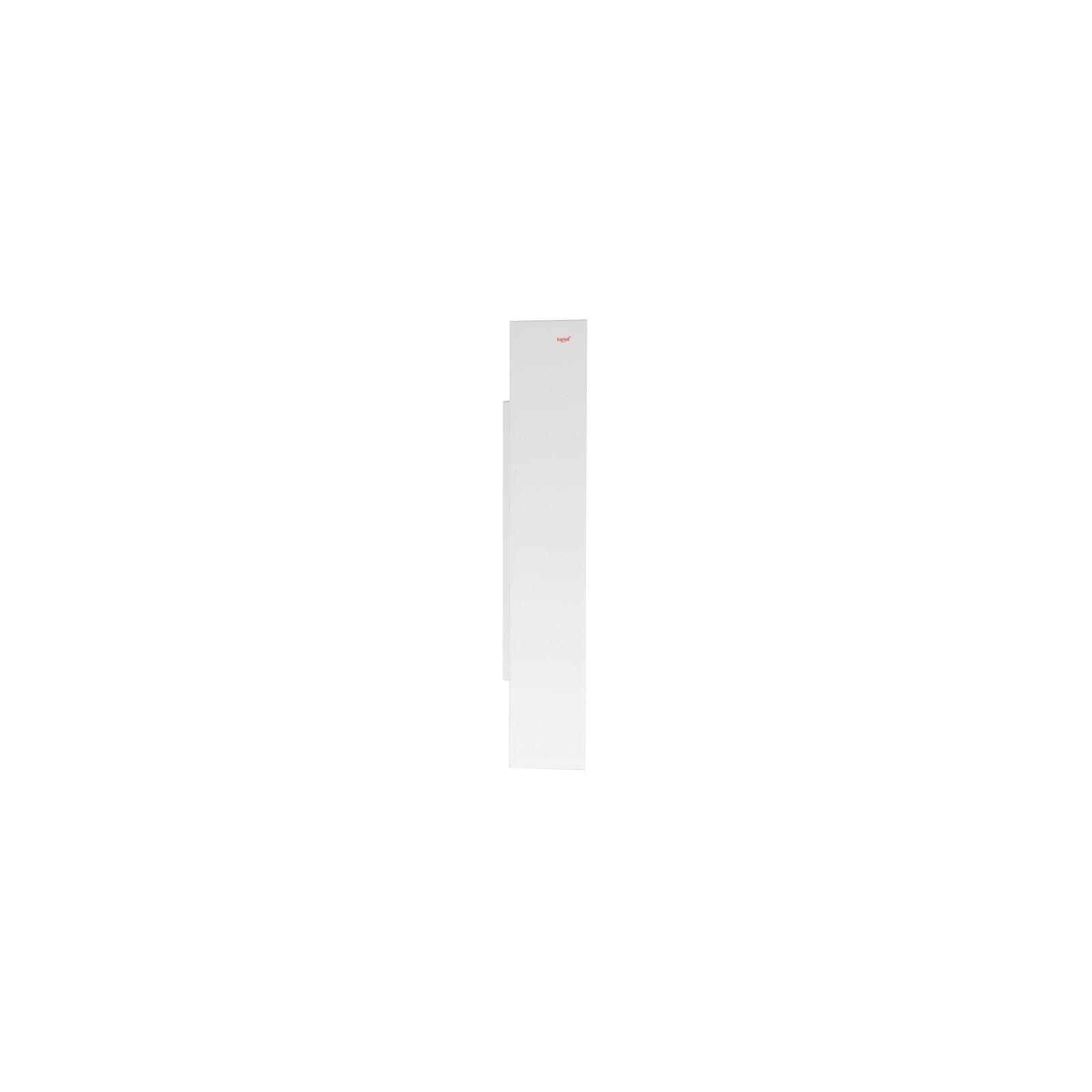 Only Me Wall Mirror, 19.69" x 19.69", Glossy White