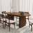 63in-79in Extendable Dining Table for 4-6,Modern Kitchen Oval Dining Table with Removable Leaves Space Saving for Kitchen Living Room,Wood Kitchen & Dining Room Furniture-669732805