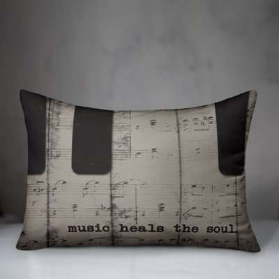Outdoor Reversible Throw Pillow