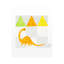 AccuQuilt GO! Matrice de découpe de tissu Dinosaur Medley pour projets de courtepointe, appliques et broderie