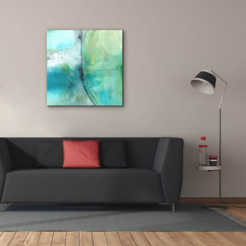 «Amid The Roar» par Michelle Oppenheimer, H 37 po x l 37 po x P 1,5 po