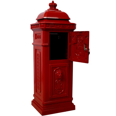 The Court Large-Capacity Residential Mailbox - Garden Floor-Mounted, Outdoor Rainproof Safety Postbox