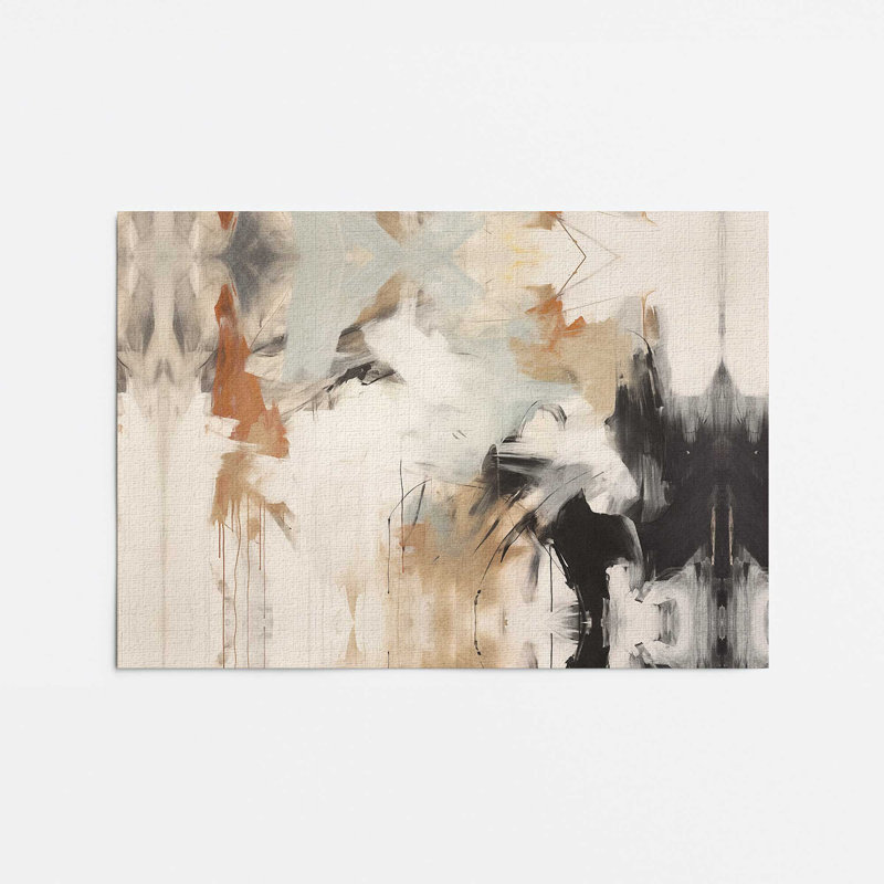 Impression sur toile Chaotic Crescendo, H 32 po x l 48 po, Toile tendue, 1