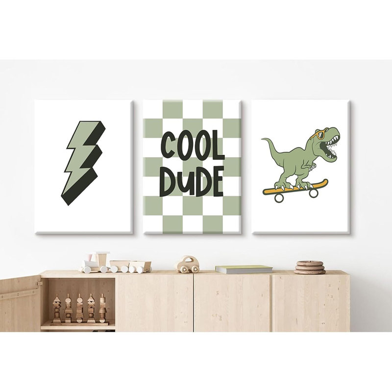 3 Piece Wrapped Canvas Print