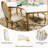 Lakhraj 18.9'' H Tufted Faux Leather Upholstered Parsons Chair