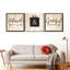 "Faith And Religion", ensemble de 3 reproductions sur toile de 3 pièces par "Faithinart"-93058360
