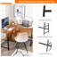 L-Shaped Steel Computer Desk