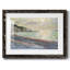 Pourville, coucher de soleil, 1882 - art mural mat et encadré sous verre, grand salon-771263491-771263500