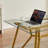 70.9-Inch Rectangular Glass Dining Table