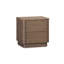Mille 2 - Drawer Solid Wood Nightstand-874841405