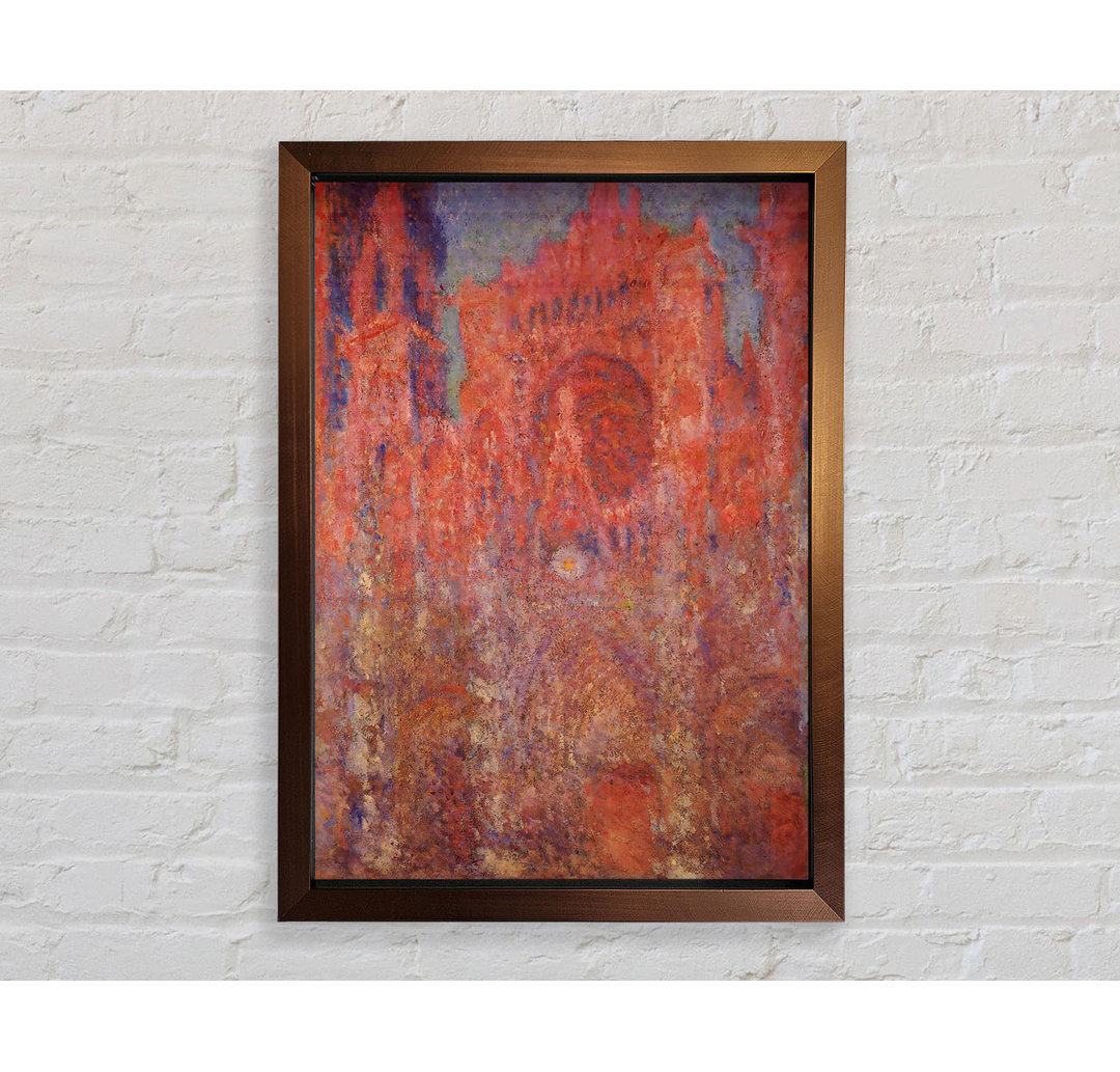 Claude Monet Fassade der Kathedrale von Rouen - Druck