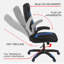 Ensemble de bureau de jeu et de chaise de jeu Orlene-1175806611