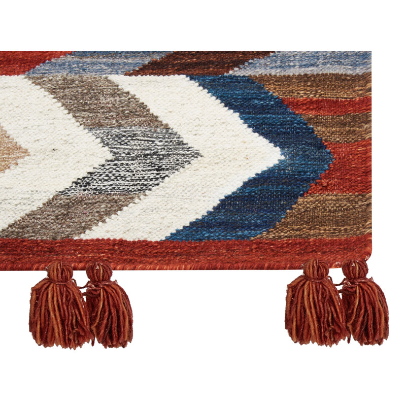 Sekar Chevron Hand Woven Area Rug, Rectangle 80 x 150cm