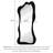 Nordic Creative Unique-Shaped Wall-Mounted And Floor-Standing Full-Length Mirror-118327473
