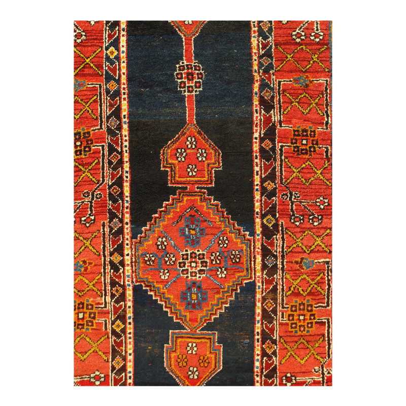 Antique One-of-a-Kind 3'5" X 15'3" Area Rug