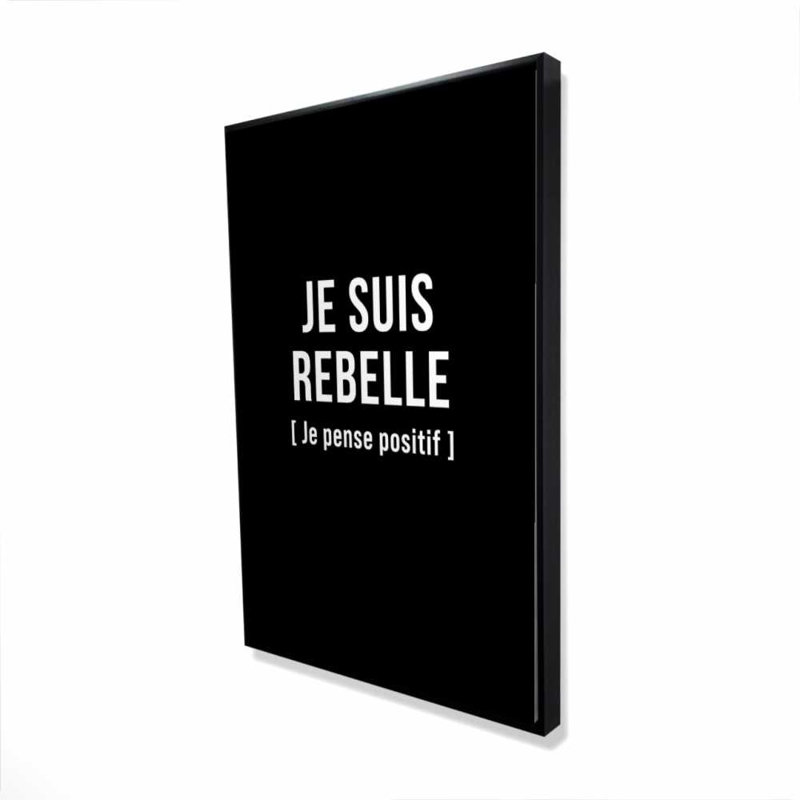 Black & White Shapes Framed Canvas Decor