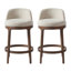 Tabouret de comptoir avec dossier ergonomique Elio-1508854532-1508854535