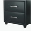Table de chevet 2 tiroirs Gribble-33805494