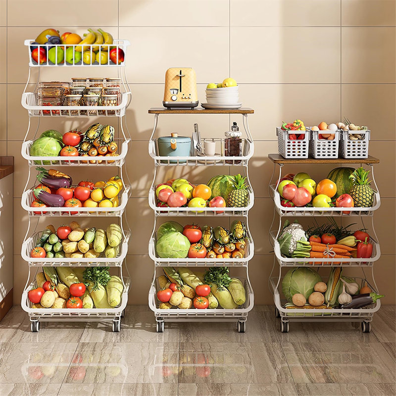 47.99'' H x 16.1'' W Utility Cart