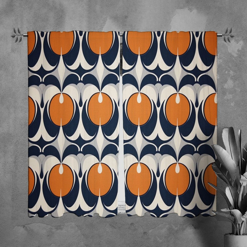 Seben Room Darkening Curtain Pair, 20" W x 82" L