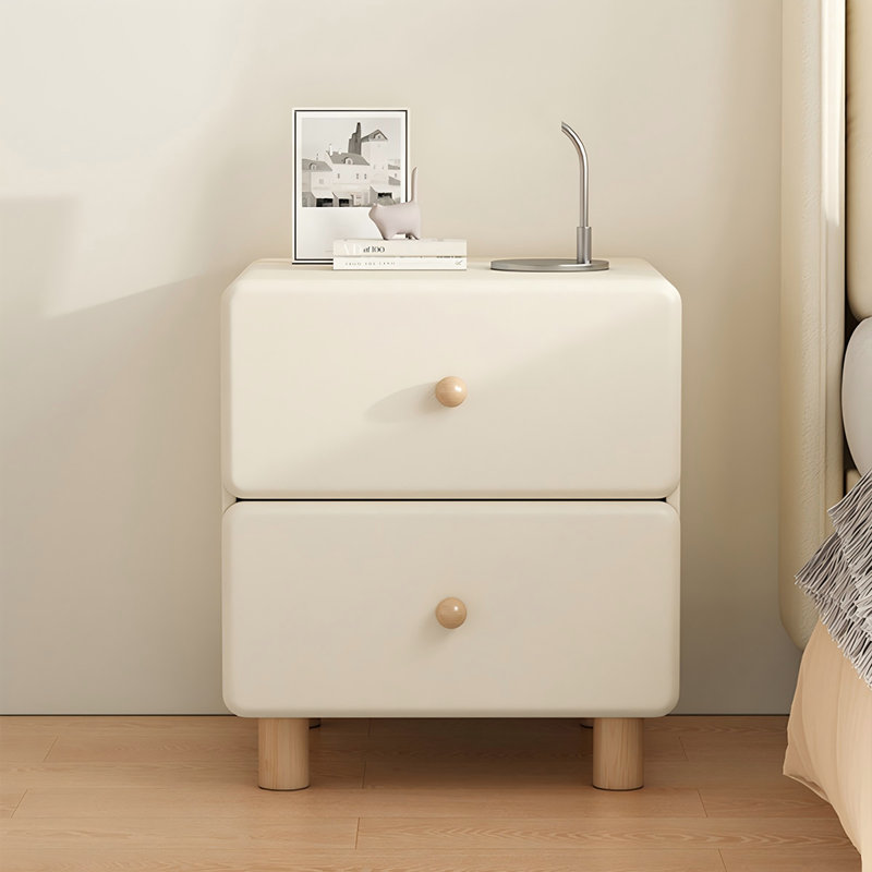 Tables de patio minimalistes blanches en bois massif 19,69 po