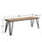 Dorann Medium Density Fiberboard (Mdf),Metal Bench