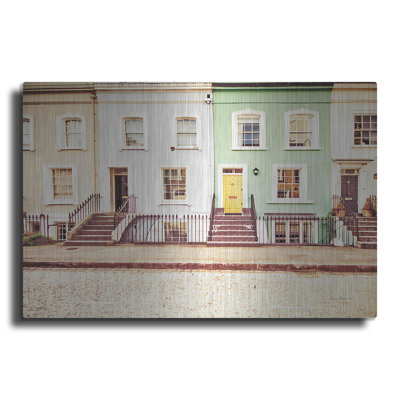 " Chelsea Houses All Lined Up " by Keri Bevan