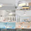 Ventilateur de plafond avec lumières DEL Kassee-1125986687