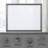 Jehoram Gray Finish Mirror