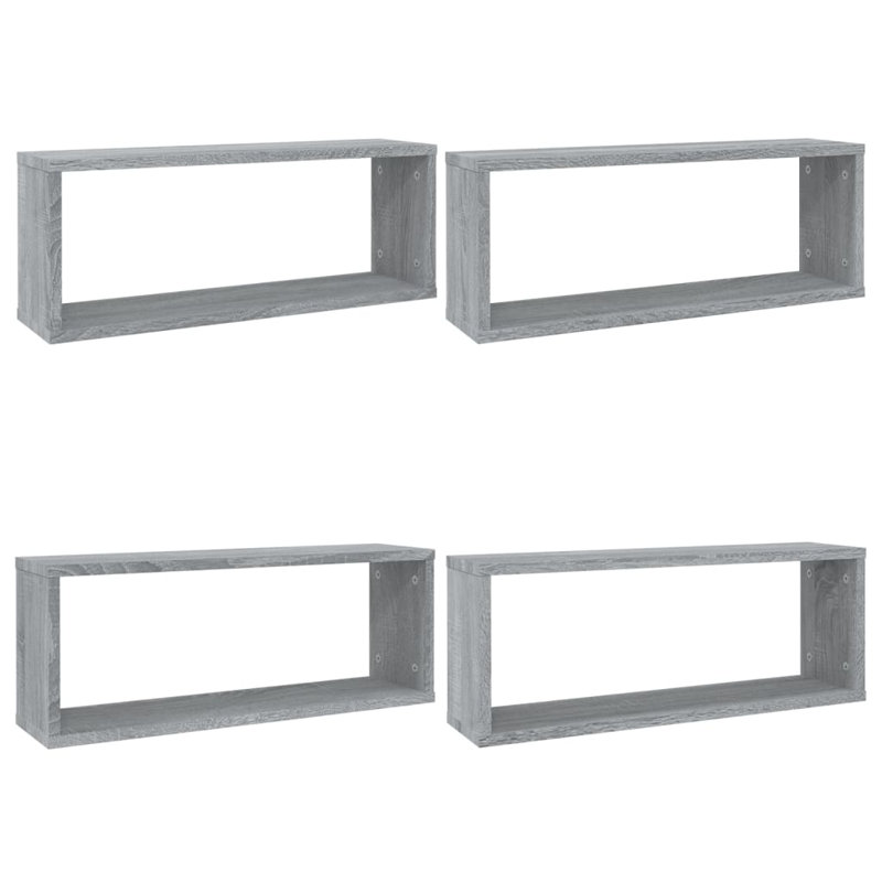 Rubino 4 Piece, Grey Sonoma, 60 x 15 x 23 cm