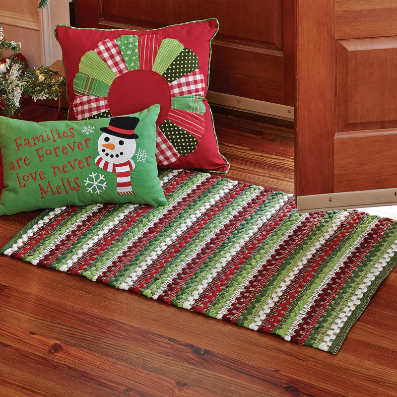 Rohon Cotton Striped Indoor Rug