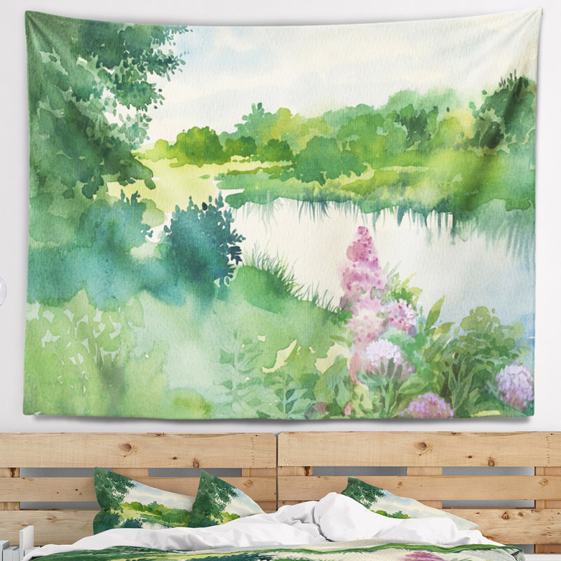 Polyester Tapestry, 50" H x 60" W
