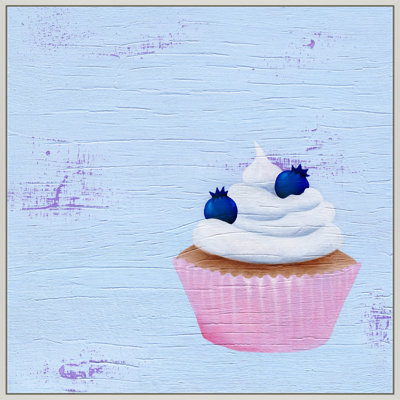 " Blueberry Cupcake " by Katy Montica