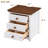 3 - Drawer End Table