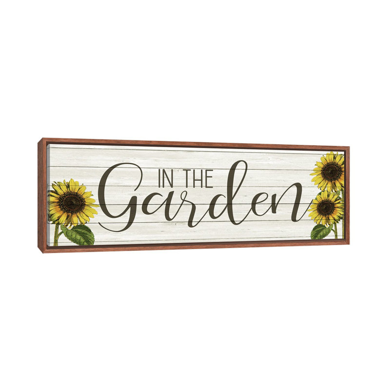Sunflower Garden by Kimberly Allen - Panoramic Print on Canvas