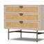 Luella Large Nightstand - Matte Alabaster