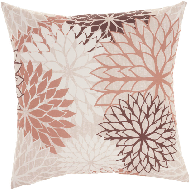 Coussins décoratifs tropicaux pour l'intérieur et l'extérieur, Beige
