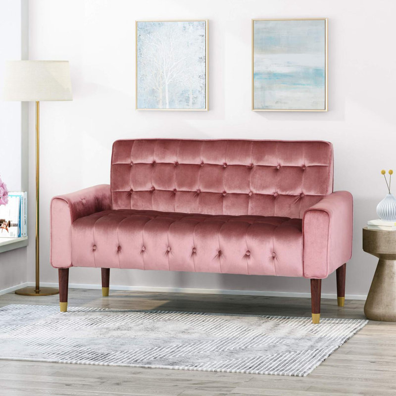 Causeuse Modern, Rosé