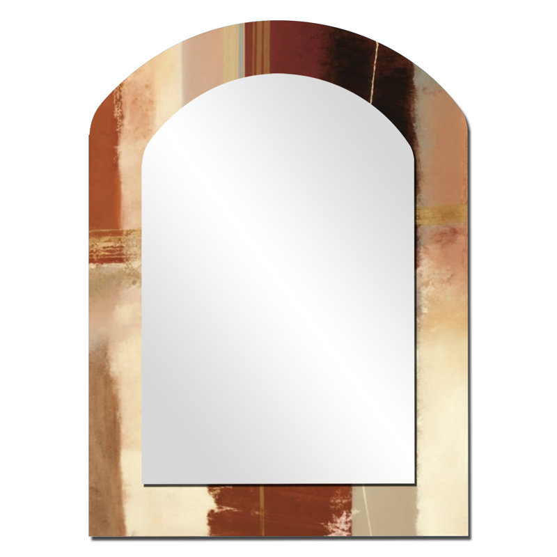 Miroir mural chocolat brun, 34 po x 25 po