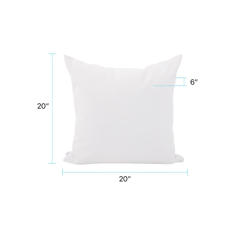 Outdoor Sunbrella Throw Pillow, Seascape Natural